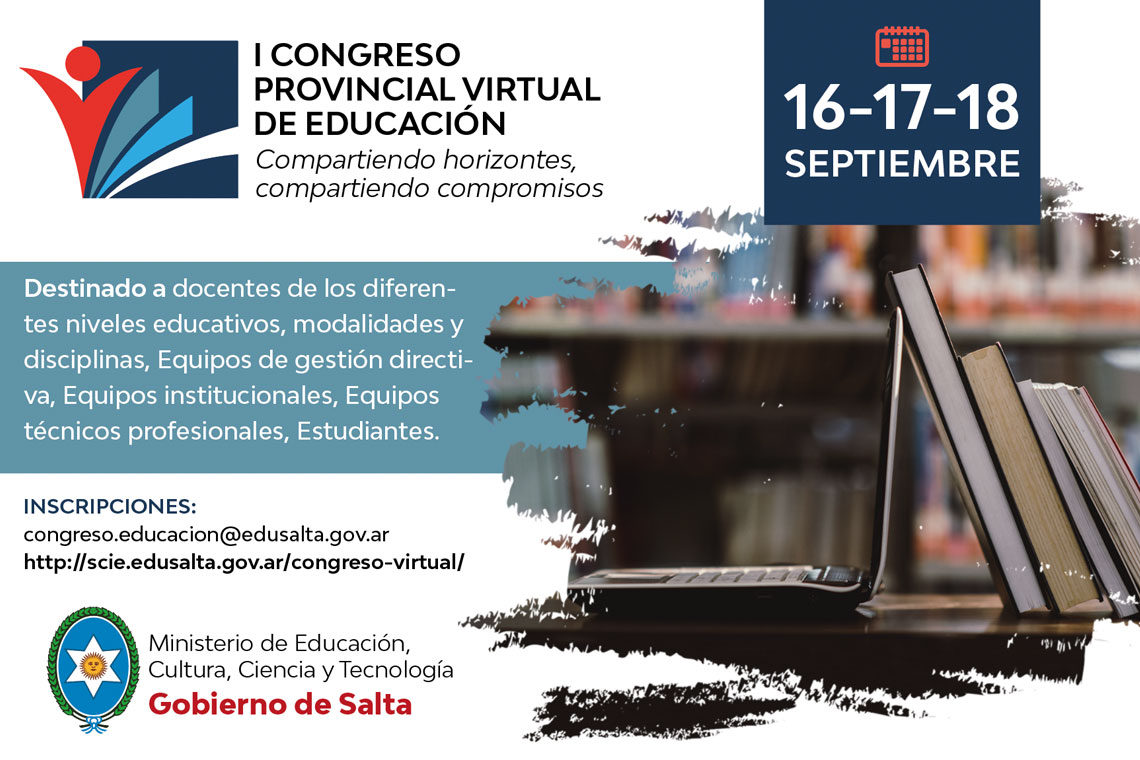 I Congreso provincial virtual de educación Imagen I Congreso provincial virtual de educación