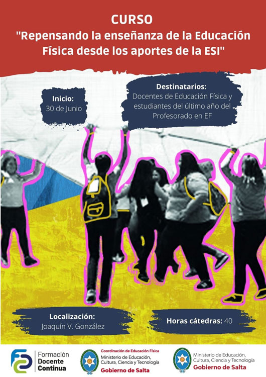 Capacitación: “Repensando la enseñanza de la Educación Física desde los aportes de la ESI” Imagen Capacitación: “Repensando la enseñanza de la Educación Física desde los aportes de la ESI”