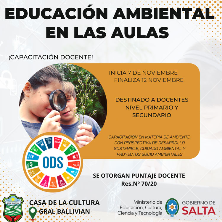 Imagen Nuevo curso: “Educación ambiental en las aulas”
