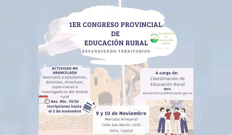 El Gobierno pone en marcha el Primer Congreso Provincial de Educación Rural