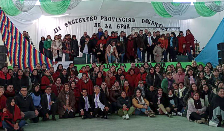 Fotografía: Más de 200 docentes participaron del III Encuentro de educadores de EPJA