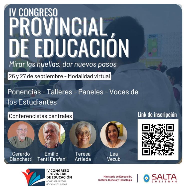 Imagen: IV Congreso Provincial de Educación