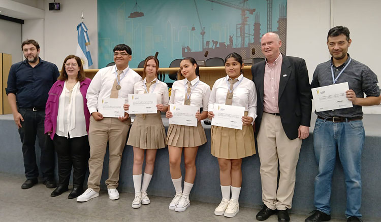 Fotografía: Estudiantes de El Bordo premiados en la Olimpiada de Educación Técnica Profesional