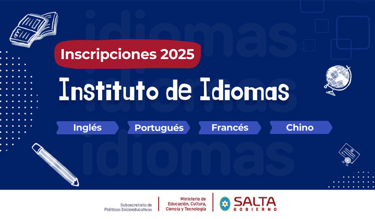 Imagen: Inscripciones 2025 para el Instituto de Idiomas