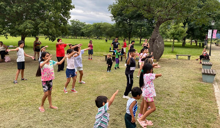 Fotografía: Educación continúa promoviendo el deporte y la expresión artística en vacaciones