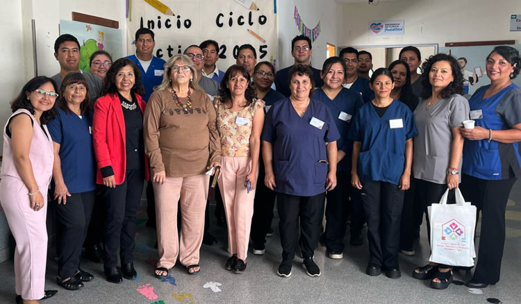 Fotografía: Nueva aula del Instituto Especial Nº 7215 en el hospital Materno Infantil