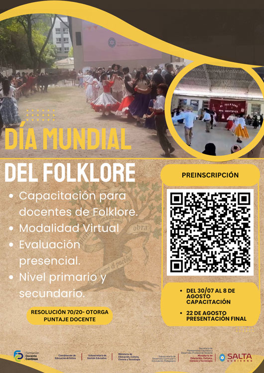 Imagen: Día Mundial del Folklore