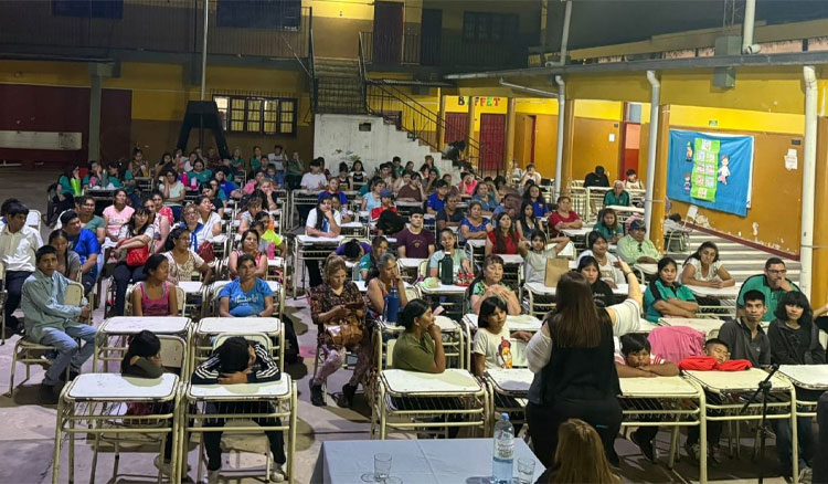 Fotografía: Educación concientiza sobre la trata de personas  a docentes y alumnos