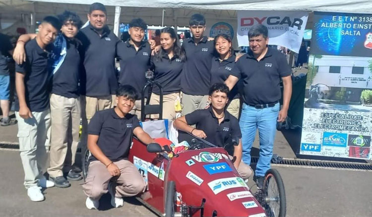 Fotografía: Escuelas técnicas salteñas participaron en el Desafío Nacional Eco Race 2025