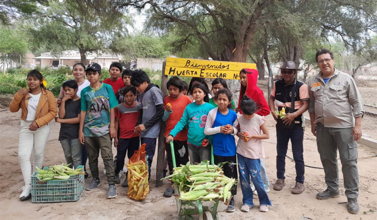 Fotografía: Más de 40 Huertas Escolares fortalecieron la autonomía alimentaria