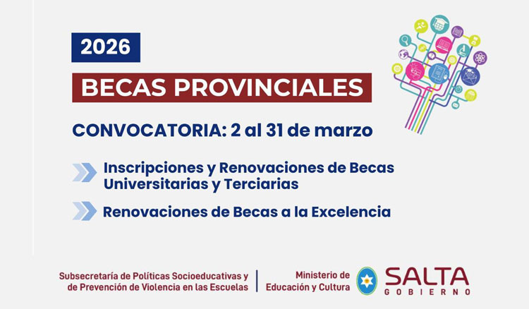 Imagen Convocatoria 2026: Becas Nivel Superior
