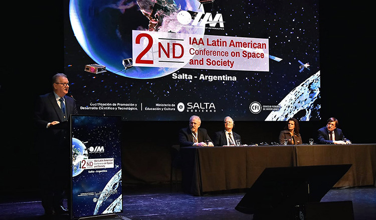 Fotografía: Inició la Conferencia Internacional sobre el Espacio y la Sociedad
