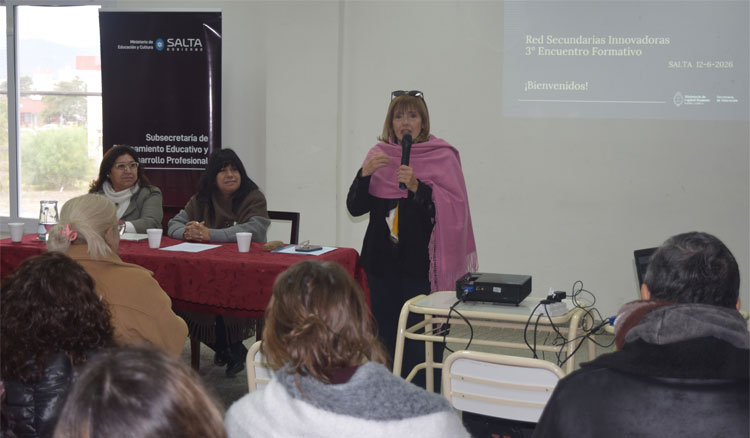 Fotografía: Avanza la red de secundarias innovadoras en Salta