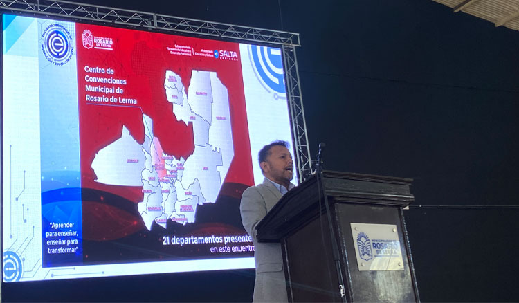 Inició el Encuentro Provincial de Innovación y Educación Digital con más de 700 docentes