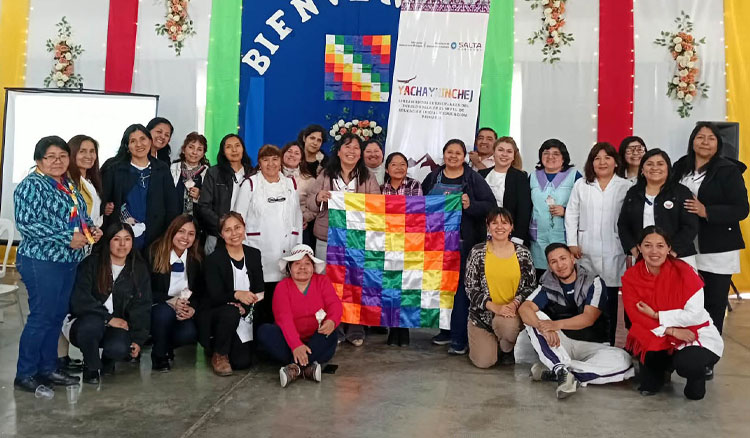 Docentes de Rosario de Lerma se formaron en saberes, cultura y cosmovisión del pueblo kolla