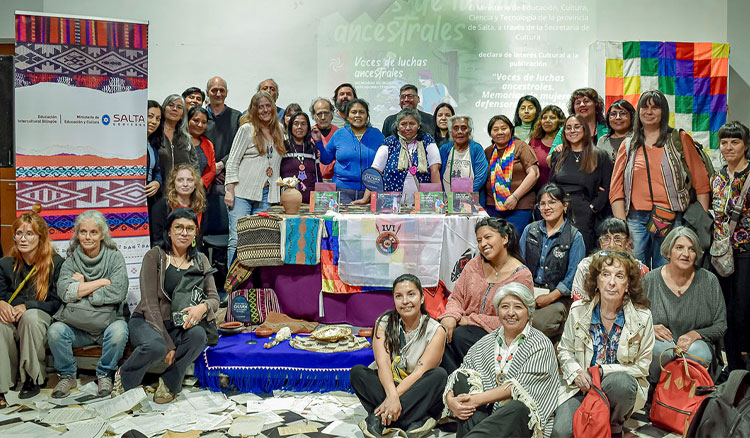 Las voces y los saberes de los pueblos indígenas estuvieron presentes en la Feria del Libro