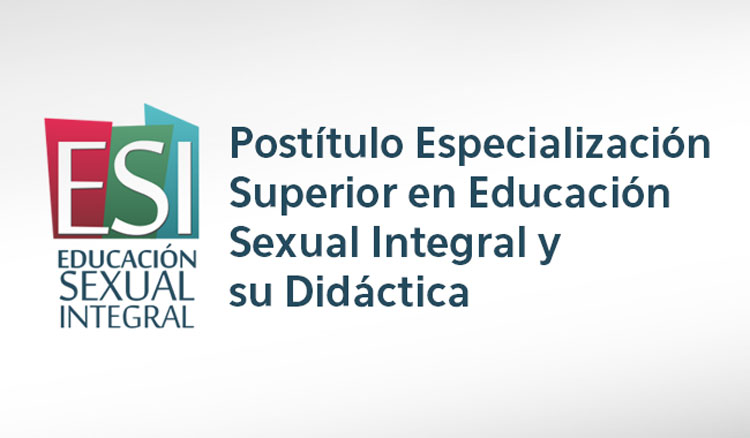 Se encuentra abierta la inscripción para el Postítulo Especialización Superior en Educación Sexual y su Didáctica