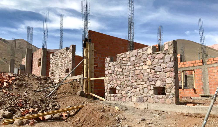 El Gobierno construye un nuevo edificio escolar de nivel medio en paraje Colanzulí