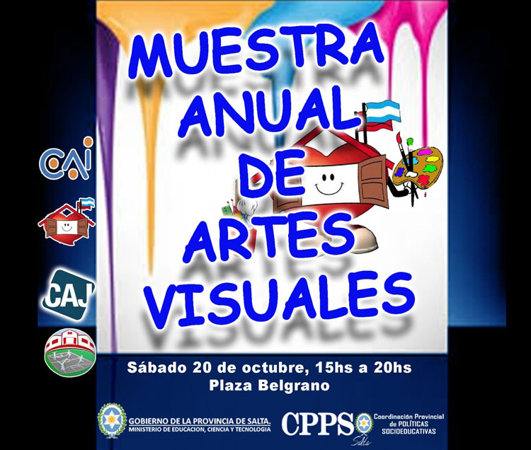 Muestra anual de los talleres de artes visuales
