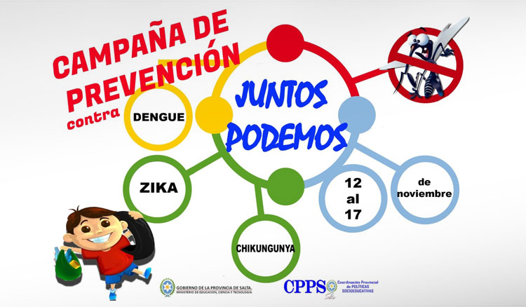 Jornadas de prevención para dengue, zika y chikungunya