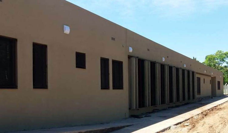 Está próxima a finalizar la construcción de la escuela de educación especial de Colonia Santa Rosa
