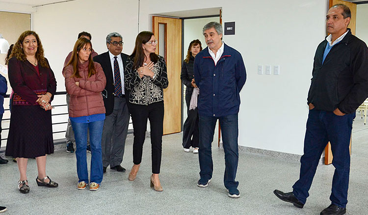El Ministro de Educación de Córdoba visitó el Instituto de Formación Docente Continua