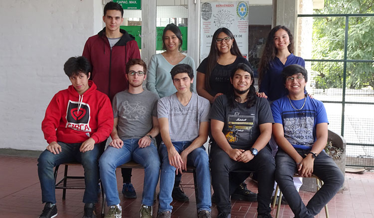 Estudiantes salteños becados en Institutos de Formación de la Comisión Nacional de Energía Atómica