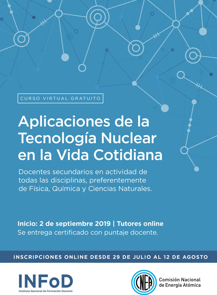 Curso virtual gratuito sobre Aplicaciones de la Tecnología Nuclear