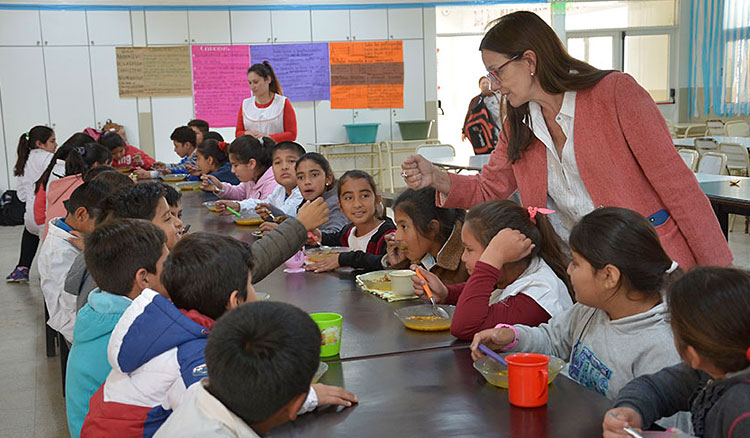 Hasta el finalizar el ciclo lectivo abrirán 139 escuelas para brindar almuerzo