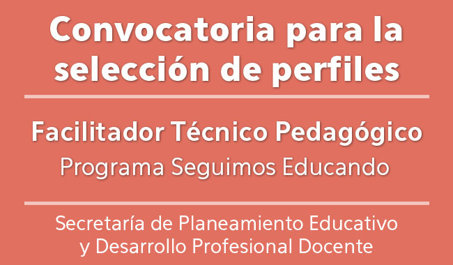 Convocatoria para la cobertura de perfiles Convocatoria para la cobertura de perfiles