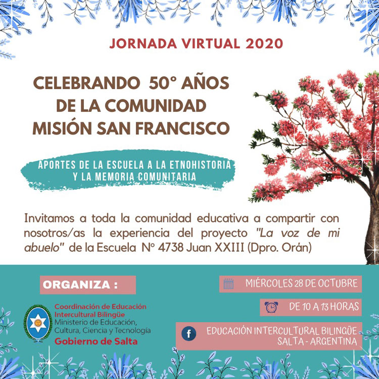 Jornada Virtual Celebrando 50° años de Comunidad Misión San Francisco